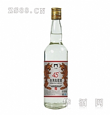 45°名景台湾高粱酒（简装银标）